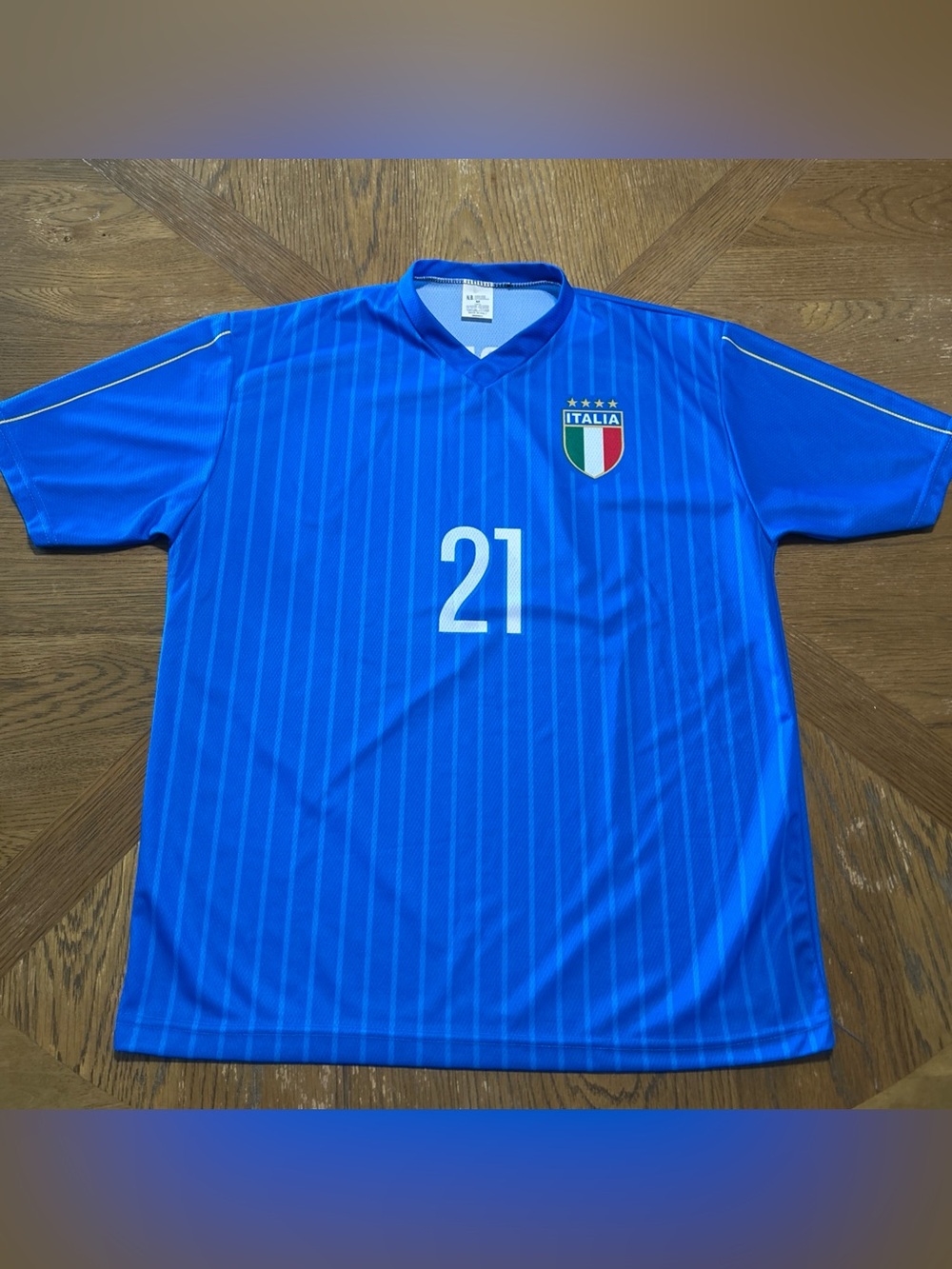 Federico Bernardeschi #21 Italy Blue Jersey shirt Size Medium MADE IN ITALY